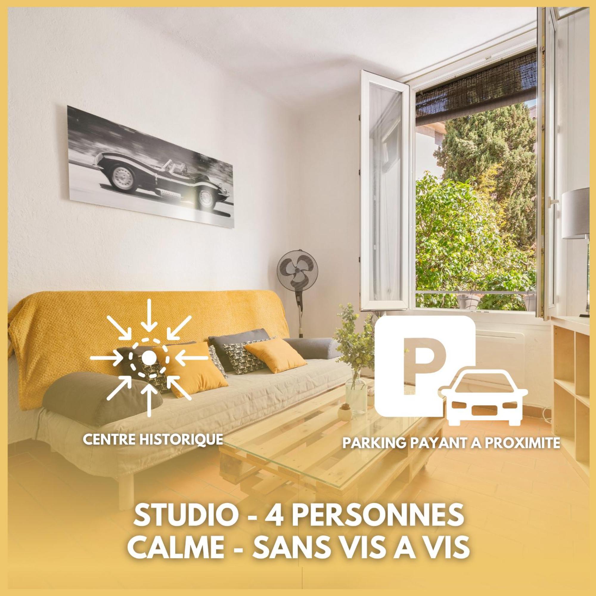 Studio - Coeur D'Aix En Provence - Calme - Sans Vis-A-Vis Αιξ-αν-Προβάνς Εξωτερικό φωτογραφία